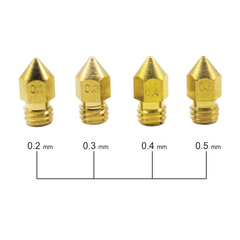 Bico Hotend 1,75mm M6 Nozzle