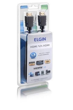 Cabo HDMI 1.4 Elgin 1,8m - comprar online