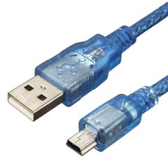 Cabo USB-A 2.0 para Mini USB 5 Pinos 30cm