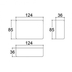 Caixa Plástica Patola PB-112/2 - RECICOMP - Arduino, Robótica e Embarcados