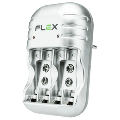 Carregador de Pilhas AA/AAA/9V Flex FX-C03 - comprar online