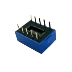 Chave Dip Switch 180° 1-12 Vias Azul - RECICOMP - Arduino, Robótica e Embarcados