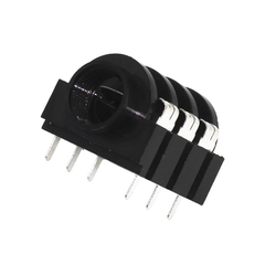 Conector Jack P10 Estéreo 6T com Rosca Interna - comprar online