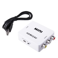 Mini Conversor HDMI para Vídeo Composto RCA na internet