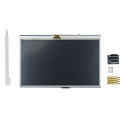 Display Compatível Raspberry Pi Touchscreen 5″ - comprar online