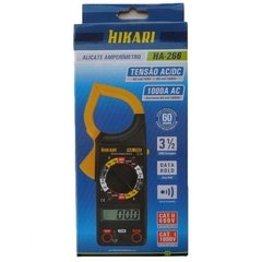 Alicate Amperímetro Digital Hikari HA-266 na internet