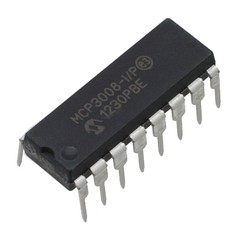 MCP3008-I/P – CI Conversor ADC 8 Canais 10 Bits