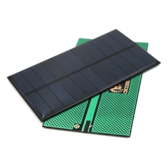 Mini Painel Solar Fotovoltaico 5,5V 350mAh - comprar online