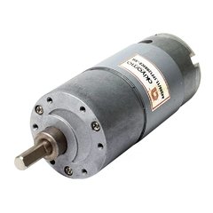 Motor DC com Cx. Redução 12V 83RPM 11.10Kgf.cm