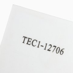 Pastilha Termoelétrica Peltier TEC1-12706 - RECICOMP - Arduino, Robótica e Embarcados