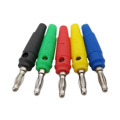 Plug Banana 4mm com Capa Borracha