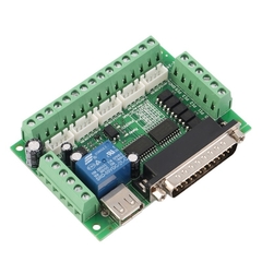 Placa Interface Mach3 Controladora CNC 5 Eixos - comprar online