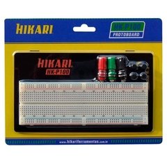 Protoboard 830 Pontos Hikari HK-P100 - RECICOMP - Arduino, Robótica e Embarcados