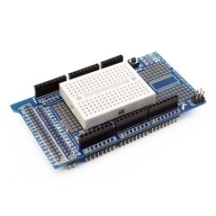 Mega Protoshield para Arduino + Mini Protoboard