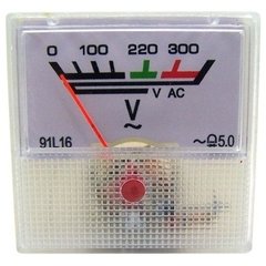 Voltímetro Analógico 91L16 AC 0-300V