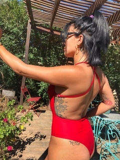 Enteriza Helena Rojo (Talles 36 al 54) - Bikinis Marsant