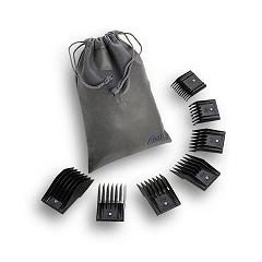 SET 7 PEINES GUIA UNIVERSALES MARCA OSTER ORIGINALES * COMPATIBLE CON MAQUINAS DE CORTE MARCA OSTER (modelos Golden A5, Golden A6, 9744 y Titan), ANDIS (modelo AGC2, AGC2 super, POWER GROOM, PROPET y otras), MOSER /WAHL (modelo MAX45 y CLASS), GTS (modelo 888), OVEJA NEGRA (modelo LCP0001), TEKNIKPRO (modelo 888) Y OTRAS...