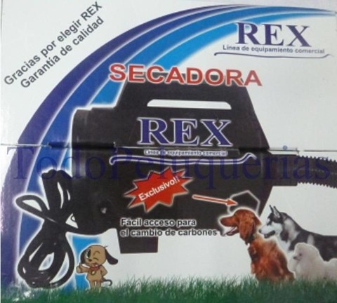 TURBINA SECADORA FRIO CALOR MARCA REX MODELO FC PARA PELUQUERIA CANINA * USO HOGAREÑO