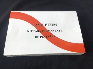 KIT PERMANENTE DE PESTAÑAS MARCA LASH PERM * PARA VARIOS SERVICIOS - comprar online