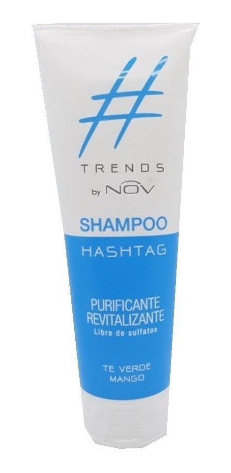 SHAMPOO MARCA NOV HASHTAG POMO POR 250 ml.