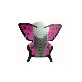 300 MOLDES GRANDES MODELO MARIPOSA PARA UÑAS ECULPIDAS / ACRILICAS POR ROLLO * VARIOS MODELOS A ELECCION (CH) en internet