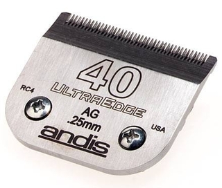 CUCHILLA MARCA ANDIS Nº 40 ULTRAEDGE COMPATIBLE CON OTRAS MARCAS