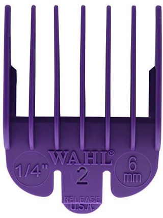 PEINE GUIA MARCA WAHL PLASTICO COLOR COMPATIBLE CON OSTER, ANDIS, GTS * Nº 1 (3 mm) ó N° 2 (6 mm)