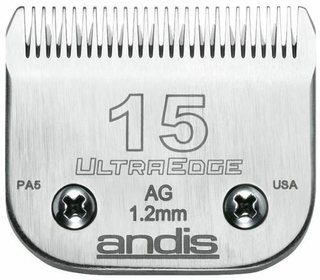 CUCHILLA MARCA ANDIS COMPATIBLE CON OTRAS MARCAS N° 15 (1,2mm)