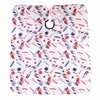 PEINADOR * CAPA DE CORTE DE TELA ESTAMPADA MODELO BARBER TRICOLOR HERRAMIENTAS CON TIRAS (CH) - comprar online