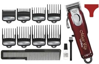 CORTADORA PROFESIONAL MARCA WAHL MODELO MAGIC CLIP CORDLESS INALAMBRICA SERIE 5 STAR + ACCESORIOS - tienda online