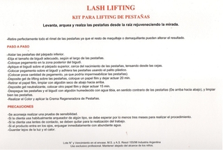 KIT PARA LIFTING DE PESTAÑAS PARA VARIOS SERVICIOS MARCA LASH LIFTING * PARA VARIOS SERVICIOS - comprar online