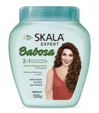 BAÑO DE CREMA / NUTRICION MARCA SKALA OLEO DE ARGAN VEGANO * POTE DE 1000 grs.