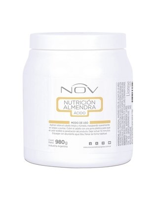 BAÑO DE CREMA NUTRICION ACIDA DE ALMENDRA MARCA NOV POR 980gr