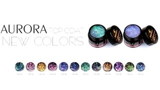 GEL AURORA TOP COAT UV PARA DECORACION DE UÑAS MARCA FENGSHANGMEI POR 5 grs. * VARIOS COLORES - tienda online