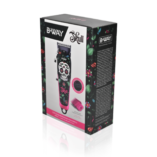 CORTADORA PROFESIONAL RECARGABLE MARCA B-WAY MODELO SKULL - comprar online