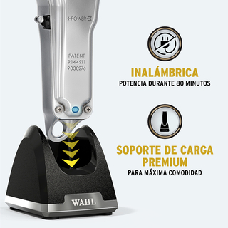 CORTADORA PROFESIONAL MARCA WAHL MODELO SENIOR METAL CORDLESS INALAMBRICA SERIE 5 STAR + ACCESORIOS en internet