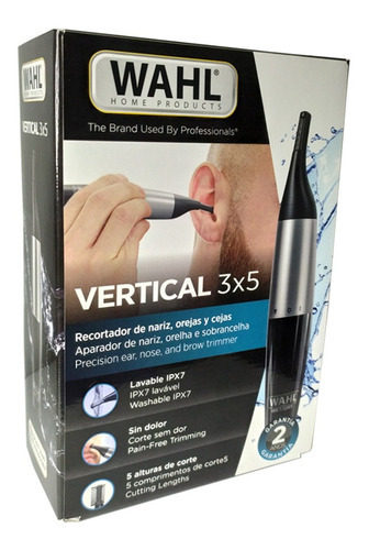 CORTADORA NASAL PARA TERMINACIONES MARCA WAHL MODELO VERTICAL 3x5