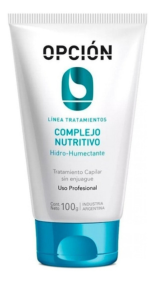 COMPLEJO NUTRITIVO SIN ENJUAGUE MARCA OPCION LINEA SALON POR 100 grs.