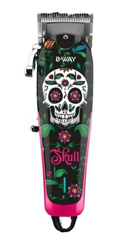 CORTADORA PROFESIONAL RECARGABLE MARCA B-WAY MODELO SKULL