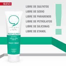 CREMA DE PEINAR KEEP CURLY LEAVE IN MARCA NOV POMO POR 250 grs