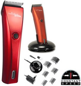 CORTADORA PROFESIONAL RECARGABLE MARCA WAHL MODELO BELLINA ROJA - comprar online