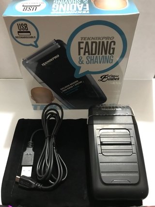 AFEITADORA MARCA TEKNIKPRO MODELO FADING & SHAVING * Para Afeitar Y Rapar en internet