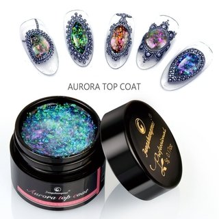 GEL AURORA TOP COAT UV PARA DECORACION DE UÑAS MARCA FENGSHANGMEI POR 5 grs. * VARIOS COLORES - comprar online