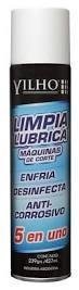 AEROSOL MARCA YILHO LINEA BARBER 5 EN 1 DESINFECTANTE + LUBRICANTE + REFRIGERANTE / ENFRIANTE + LIMPIADOR + PREVIENE EL OXIDO PARA CUCHILLAS * PELUQUERIA BARBERIA - tienda online