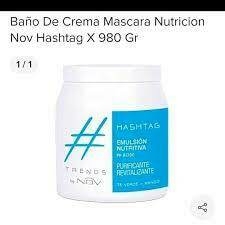 BAÑO DE CREMA NUTRICION HASHTAG MARCA NOV POR 980gr