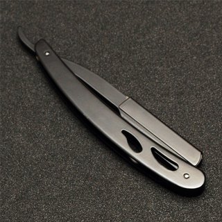 NAVAJA 3 CUERPOS MODELO PLATEADA AN610 ó YSDJ ó YSTD CON FILO INTERCAMBIABLE PARA PELUQUERIA ó BARBERIA * USA FILOS TIPO GILLETTE