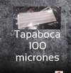 BARBIJO TAPABOCA CON DOBLE TELA FRISELINA Y TIRAS * 100 MICRONES - comprar online