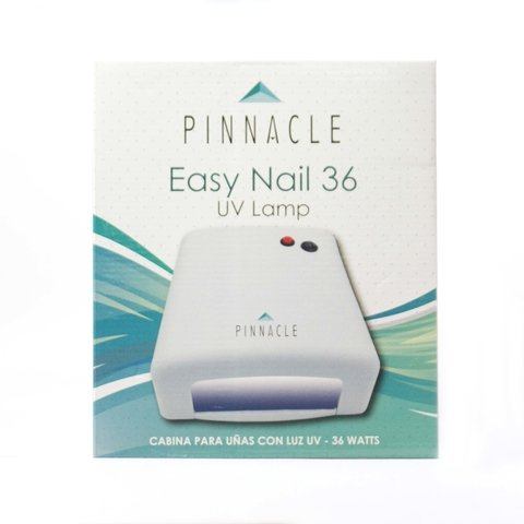 CABINA PROFESIONAL UV 36 WATT CON TIMER MARCA PINNACLE MODELO EASY NAIL 36 PARA UÑAS GELIFICADAS Y ESMALTE SEMIPERMANENTE