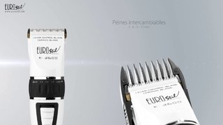 CORTADORA RECARGABLE PROFESIONAL MARCA EUROSTIL MODELO K3600 (BLANCA) ó K3700 (NEGRA) CODIGO 03752 en internet