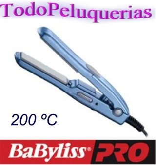 PLANCHA / PLANCHITA MINI MARCA BABYLISS MODELO 2050 NANOTITANIUM * IDEAL RETOQUES ó VIAJES (BY)